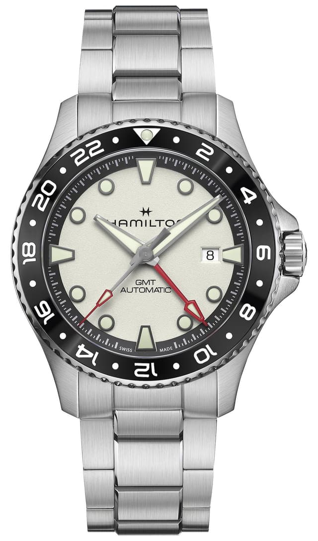 Hamilton Khaki marineblauwe scuba automatic gmt (43mm) horloge