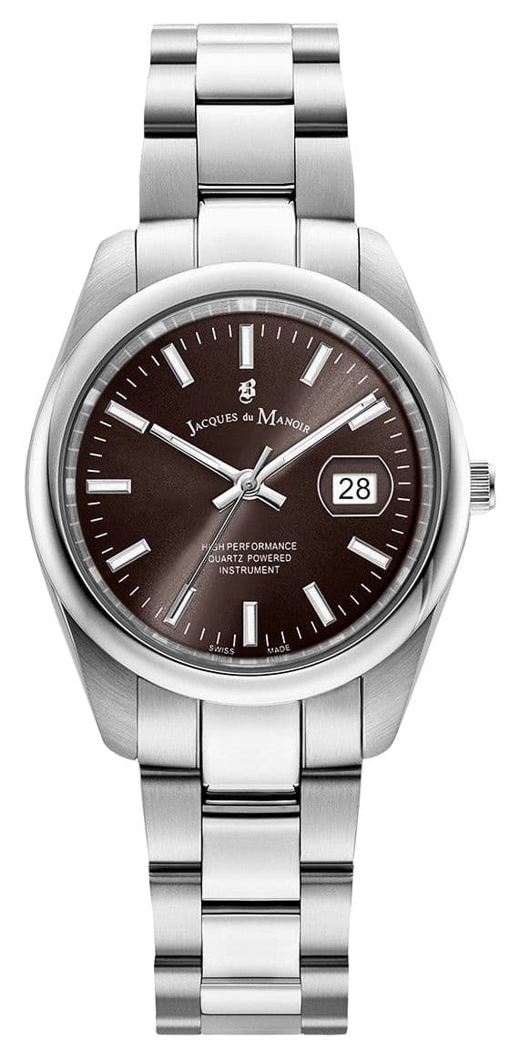 Jacques Du Manoir Allure (32mm) Brown Sunray Dial / Watch