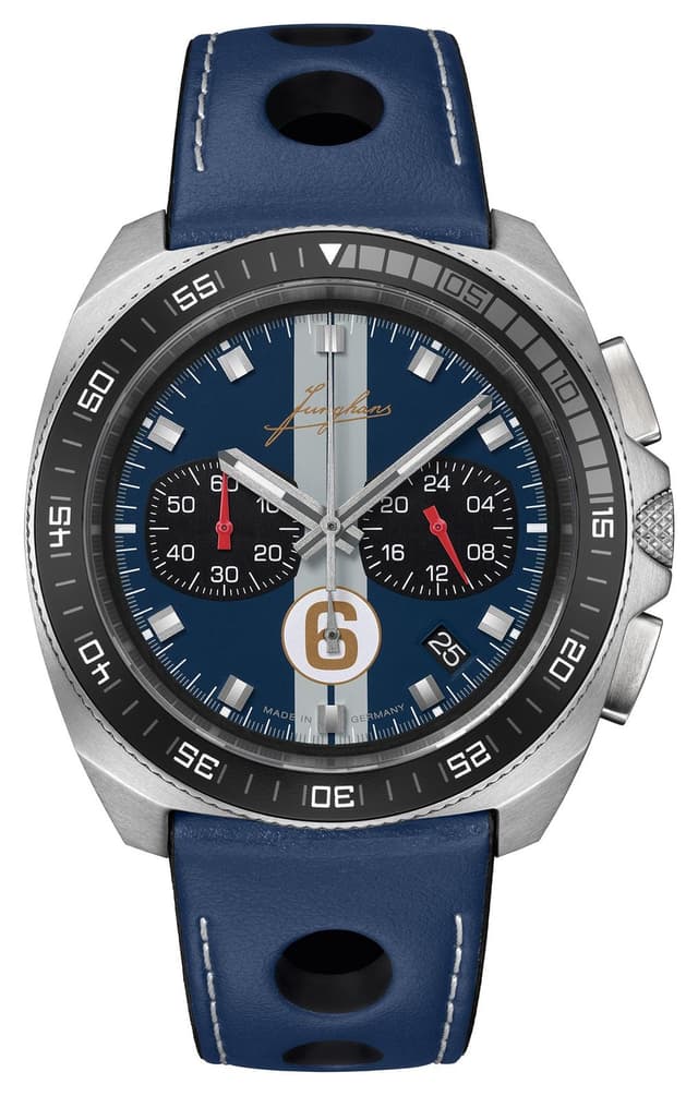 Junghans 1972 Chronoscope Sports Edition 2025 (43.3mm) Blue Watch